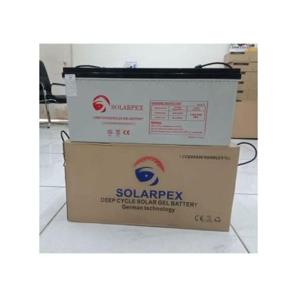 Solarpex 200Ah Gel Battery
